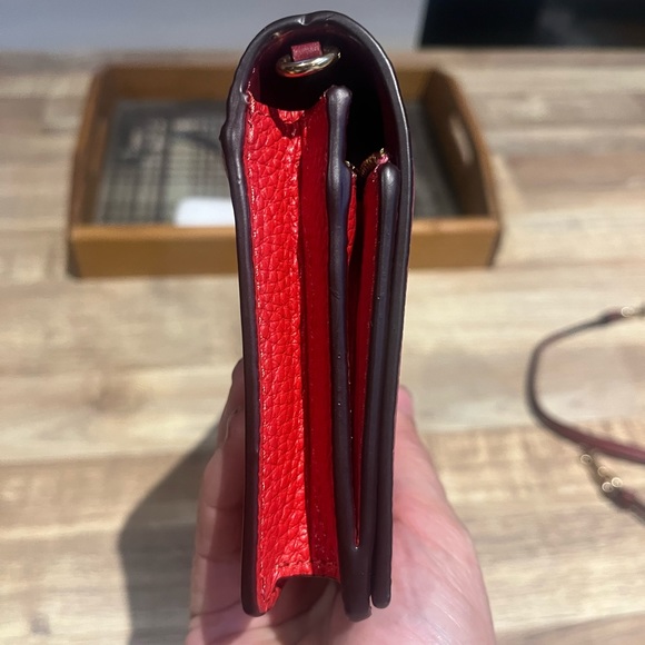 NEW Coach Anna Foldover Clutch Crossbody - Picture 5 of 15